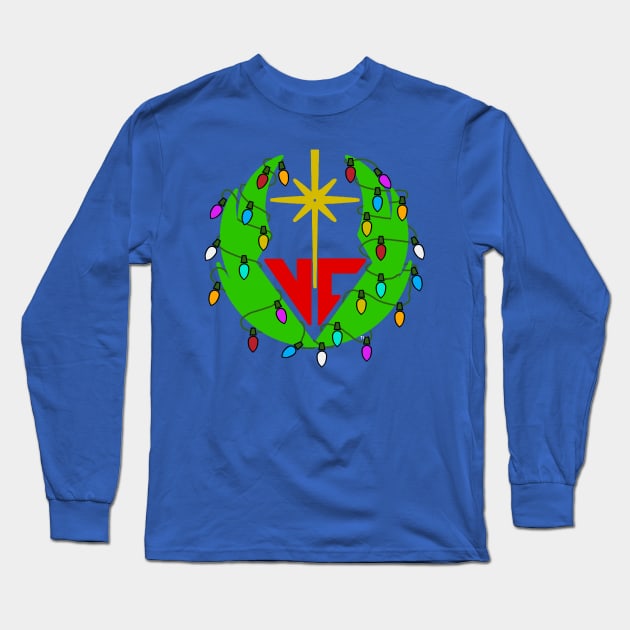 VCN Wreath Long Sleeve T-Shirt by Virtual Cantina 